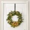 RN&#x27;D Over Door Wreath Hook - Thin Metal Overdoor Wreath Holder Seasonal Hanger for Front or Back Door (Black, 15&#x22;)